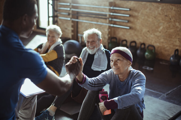Keine Muskelprotze im Wartezimmer
